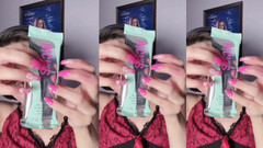 FinDom Goaldigger: Comida de chocolate dulce Asmr - Asmr, Anteojos, Giganta, Lápiz labial,...