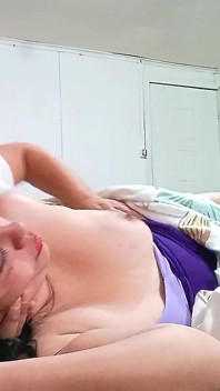 Stepmother Caught Sorting Her Stepson's Clothes - Surprise Fuck