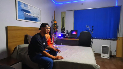 NatzinhaMorena: Istirahat makan malam: dia ingin duduk di penisku sebelum pencuci...