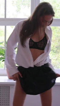 Stacy in plaids rock und Top