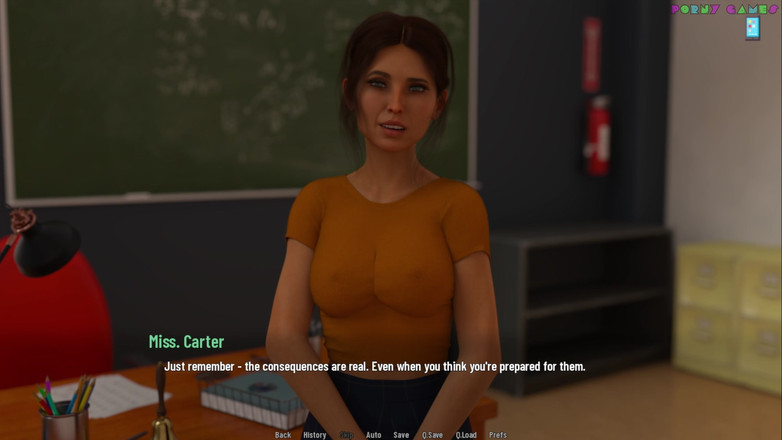 Porny Games: Ngày đại học của Greebo - Cố vấn muốn nó sâu giữa...