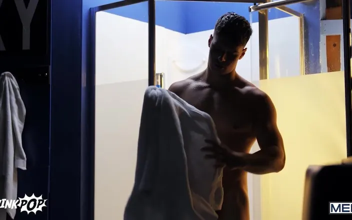 Twink pop studio: Twink Troye Dean Peeks at Him, and He Likes What...