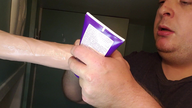 Charlieboy69: Facefuck 14 Inch Dildo