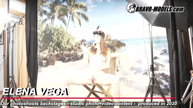 Bravo Models Media: 377 - ședință foto în culise - elena Vega, adult