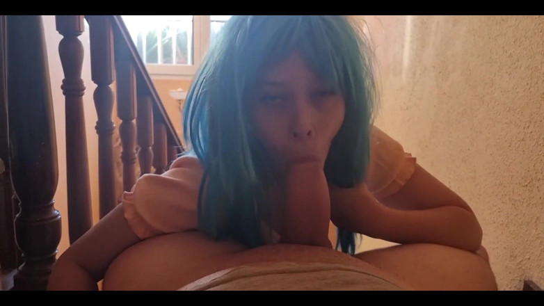 Holycandy: Трахаю синьоволосу емо дівчину