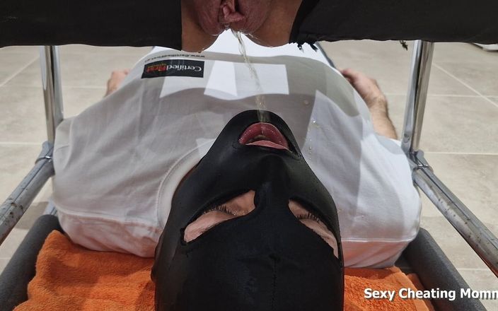Sexy Cheating Mommy: Femdom Piss in Mouth and Pussy Cleanup. My Slave Is...