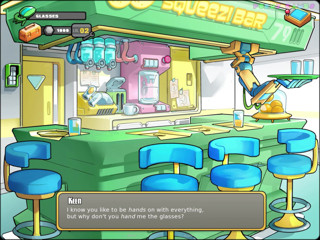Porny Games: Space rescue 8.5 - servizio di massaggio sexy