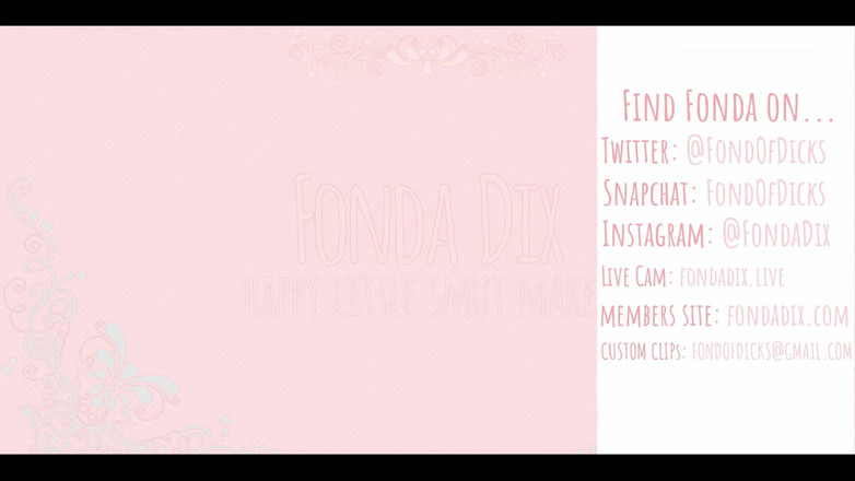 FondaDix: Vault Release: My Ass Is a Treat!