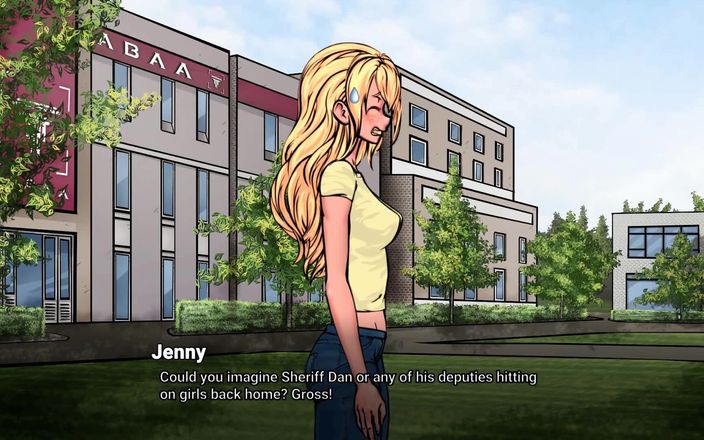 Dirty GamesXxX: Pizza Hot : une blonde timide se rend à la fac - épisode 1