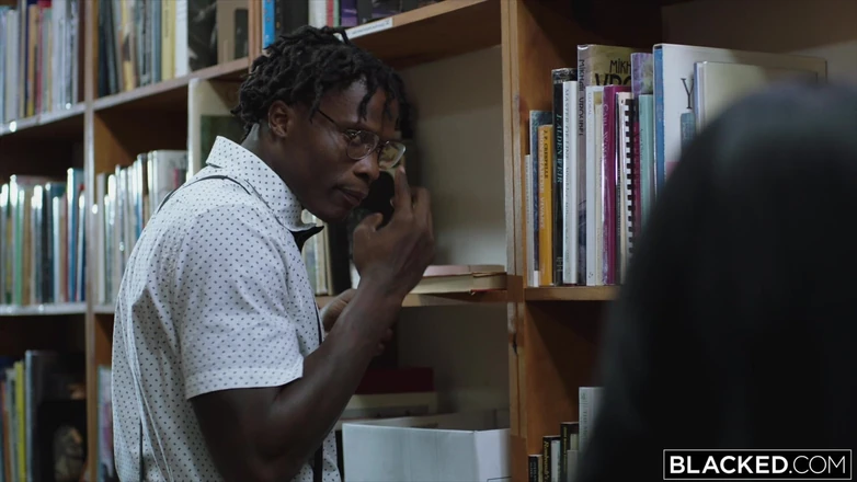 Blacked: Blacked This BBC Queen Finds Black Nerd with Huge Cock