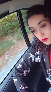 Turkish Born Teen Jasmin Babe on the Way to Her Next Gangbang Party