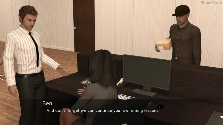 Porny Games: Projekt gorąca żona - mężatka flirtuje z coleagues pracy (23)