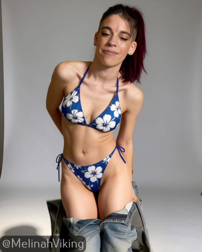 Melinah Viking: The Denim Strip