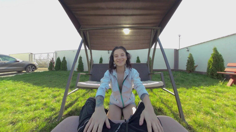 SassyTiff: Stepsister feels horny outdoors and fucks me hard POV style