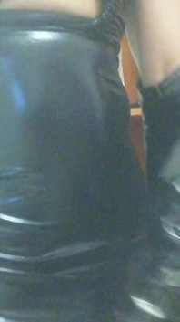 Latex-kleid
