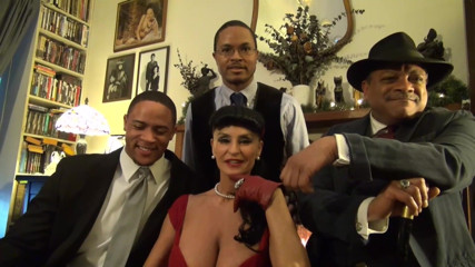 Dirty Dating Live: Granny goes blackest ever-newfound cumshot reel