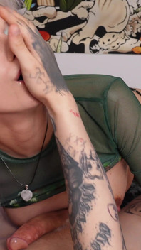 I Gave the Elf a Load in the Mouth and Covered Her Pretty Face in Cum!