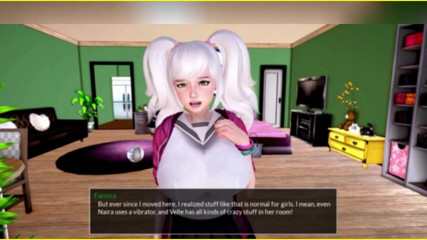 3DXXXTEEN2 Cartoon: Spogliarello in un ascensore. Sesso cartone porno 3D