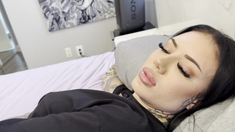 Teddy Tarantino: Stepsister Lacey Jayne Reverse Rides Teddy Tarantino's Dick