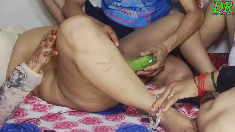 DeepReenu123: 印度德西继妹的丈夫的三人行