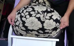 I Pull Down the Tight Pantyhose and Fuck My Stepmom's Big Ass Hard!