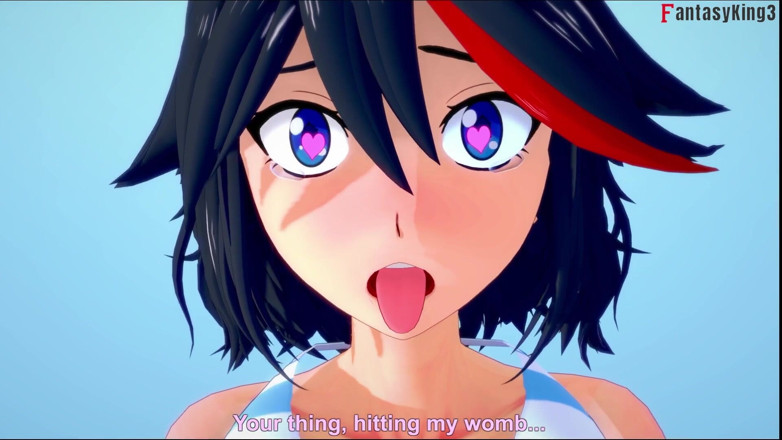 Fantasy king: Sesso sexy in bikini ryuko matoi