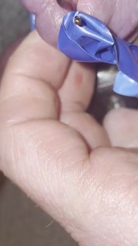 Candle Wax Peehole Insert