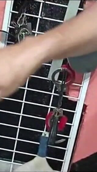 Casal Gresopio BDSM: Bastination 8
