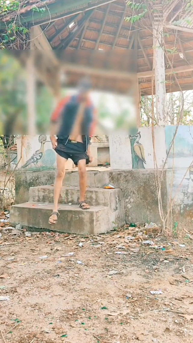 Long Dick in Garden Public (Tani) Long Dick in Garden Public (Tani)