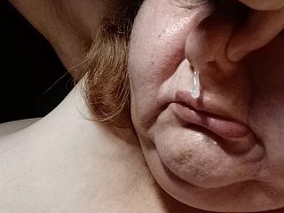 BBW nurse Vicki adventures with friends: Late night stuffing with Mac and cheese made me oh