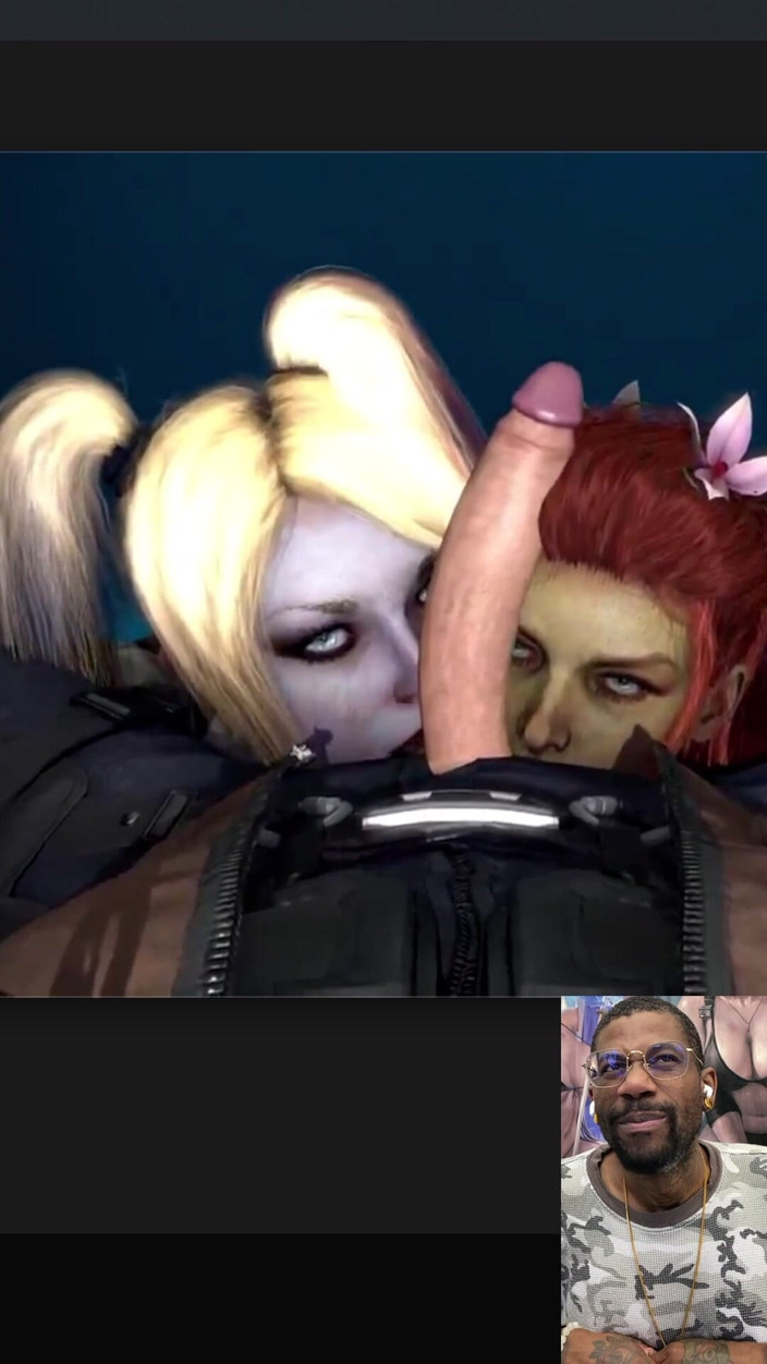 Good news media: Harley Quinn dan Ivy deepthroat zakar kongkek nakal