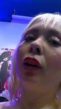 Cherryenglish Gets Gangbanged Hard, Sucks Multiple Cocks and Gets Pissed on!