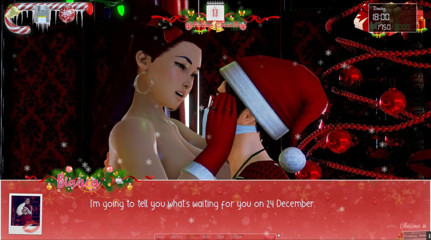 Cumming Gaming: Unlimited Christmas [Xmas Hentai porn play] ,ep.9 - I ravaged miss Santa tight...
