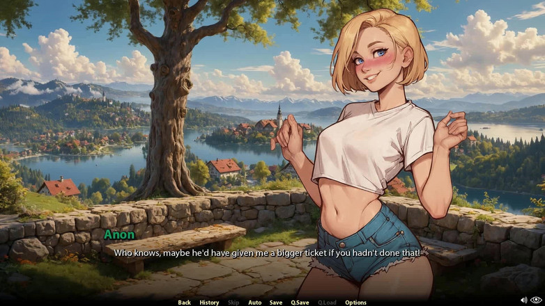 Dirty GamesXxX: Moonripple Lake: novio comparte a su novia con los trabajadores...