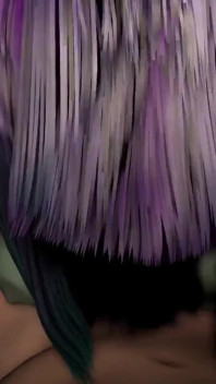 POV robô menina strip provocação