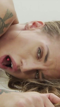 Two big cocks for Silvia Dellai's double penetration