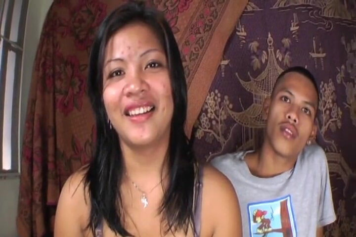 Asian Cuntz: Big ass asian getting her muff drilled