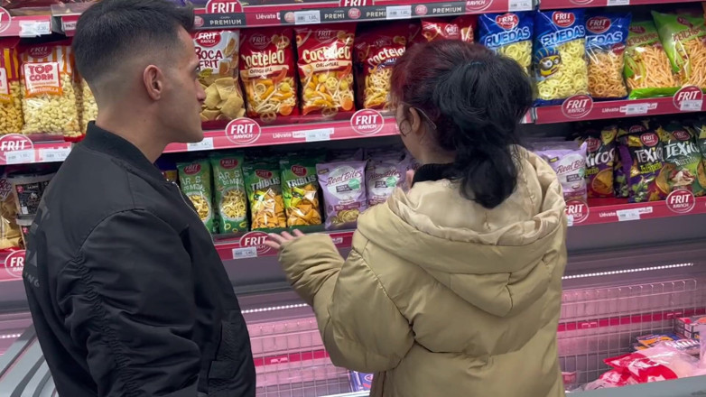GiovanniXL: The Girl at the Supermarket Grabs My Dick and Ends...