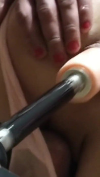 Redhead Sissy First Using a Sex-machine This Is a Sweet Gift From a Fan