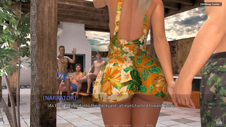 Dirty GamesXxX: Menurut Sofia: cuckold menunggang dan creampie pepek aweknya semasa dia...