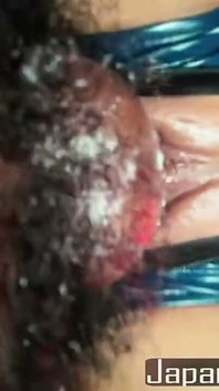 First Shoot Gal - BBC Pounding Ends in Heavy Creampie