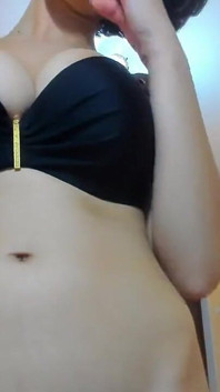 Hot Myla_angel Shows Her Tits, Pussy, Masturbates Hard and Sweet, Then Wears Bra and Panties!