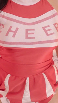 La cheerleader sborra per te