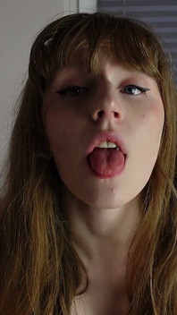 I Beg for Your Cum on My Tongue