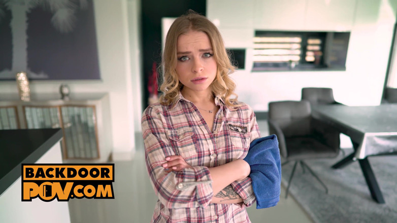 BackdoorPOV: Sudut pandangan pertama - Raunchy Molek blonde Alexa Flexy mengambil dua...