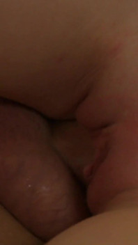 Slim bodied teen with small tits gets wild fucking before facial