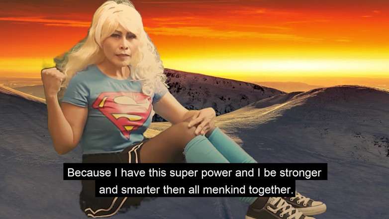 Asian Pussy Vision: Superwoman Against You and the World - Custom Clip Part 1 -