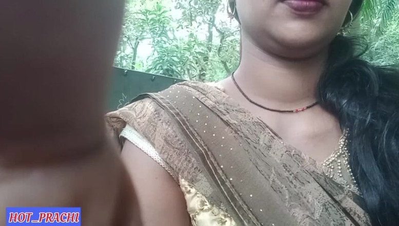Hot prachi: Dorp mooie Bhabhi strakke kut buiten in het bos seksvideo,...