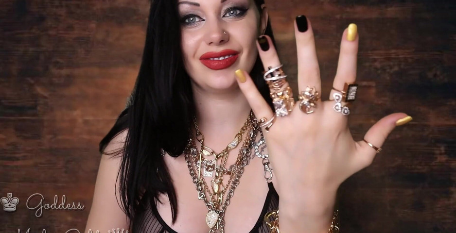 The Customer Wrote: Hi There Misha, Last Time We Chatted You Said That You Got a New Gold Ring. (Goddess Misha Goldy)