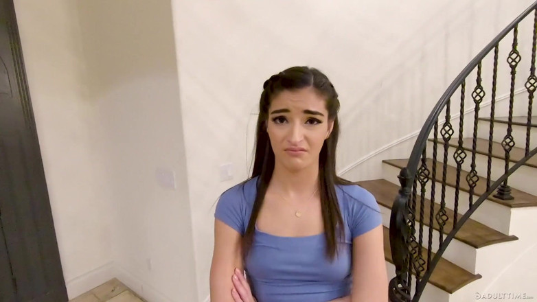 Adult Time: Stuck babysitting my new Stepsister &amp; she gets creampied